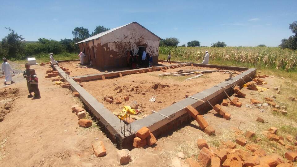 Foundation under construction